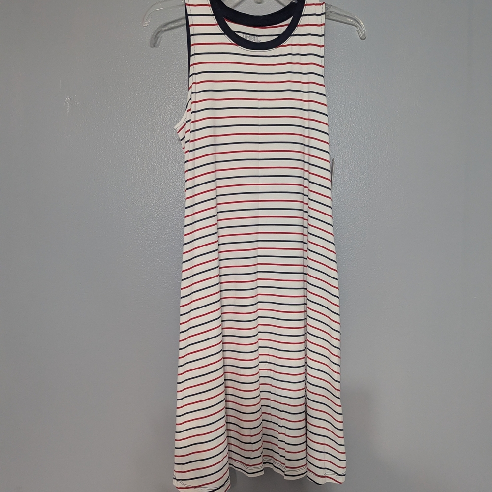 Striped Sleeveless Dress